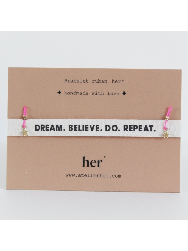 Bracelet message Her - Dream n°1