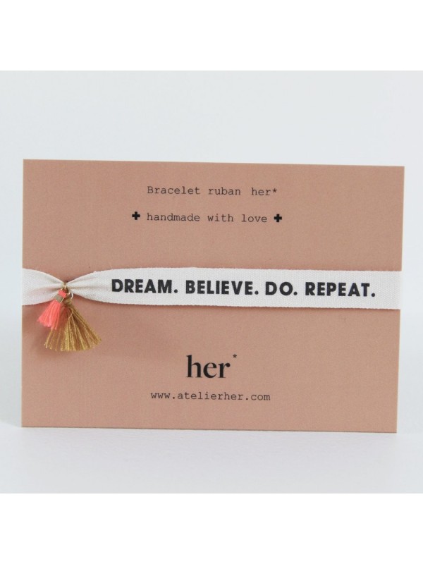 Bracelet message Her - Dream n°2