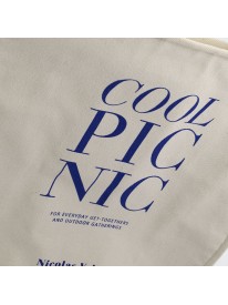 Sac pique-nique isotherme - Cool picnic - Blanc cassé