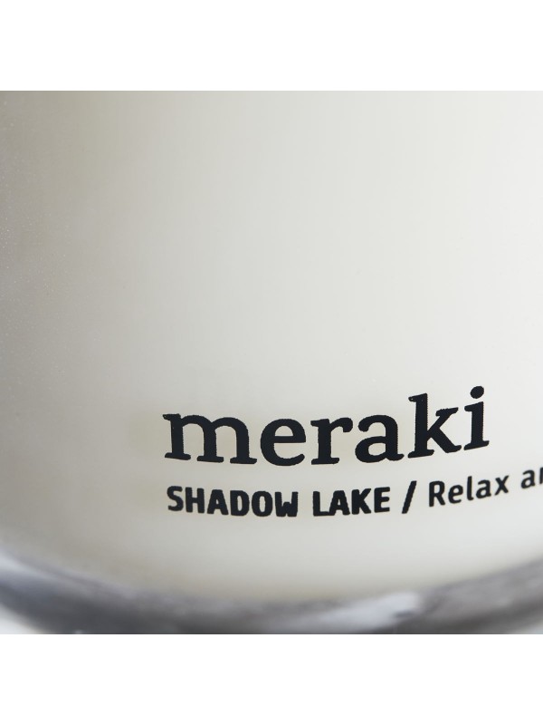 Bougie parfumée - Shadow lake - MERAKI